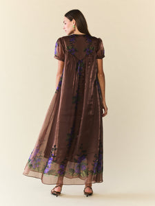 Kelly Dress x Larsen McDowell in Espresso