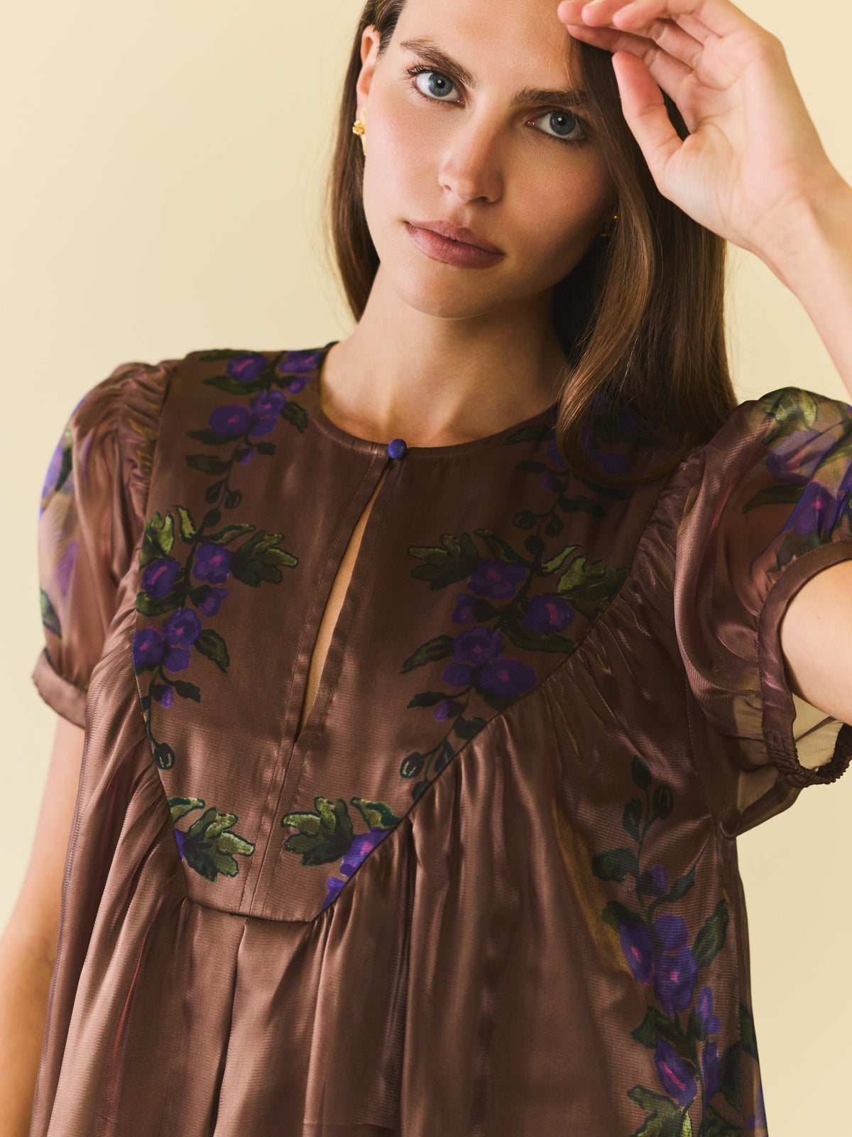 Kelly Dress x Larsen McDowell in Espresso