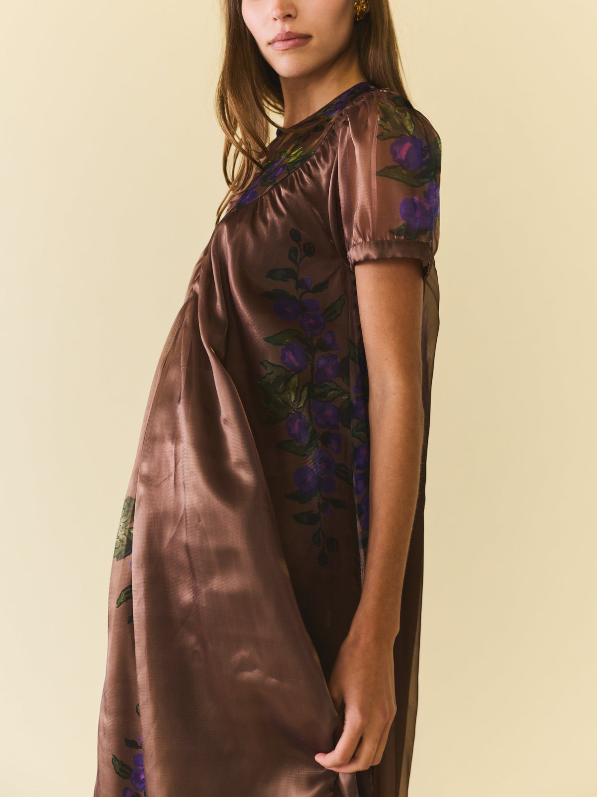 Kelly Dress x Larsen McDowell in Espresso