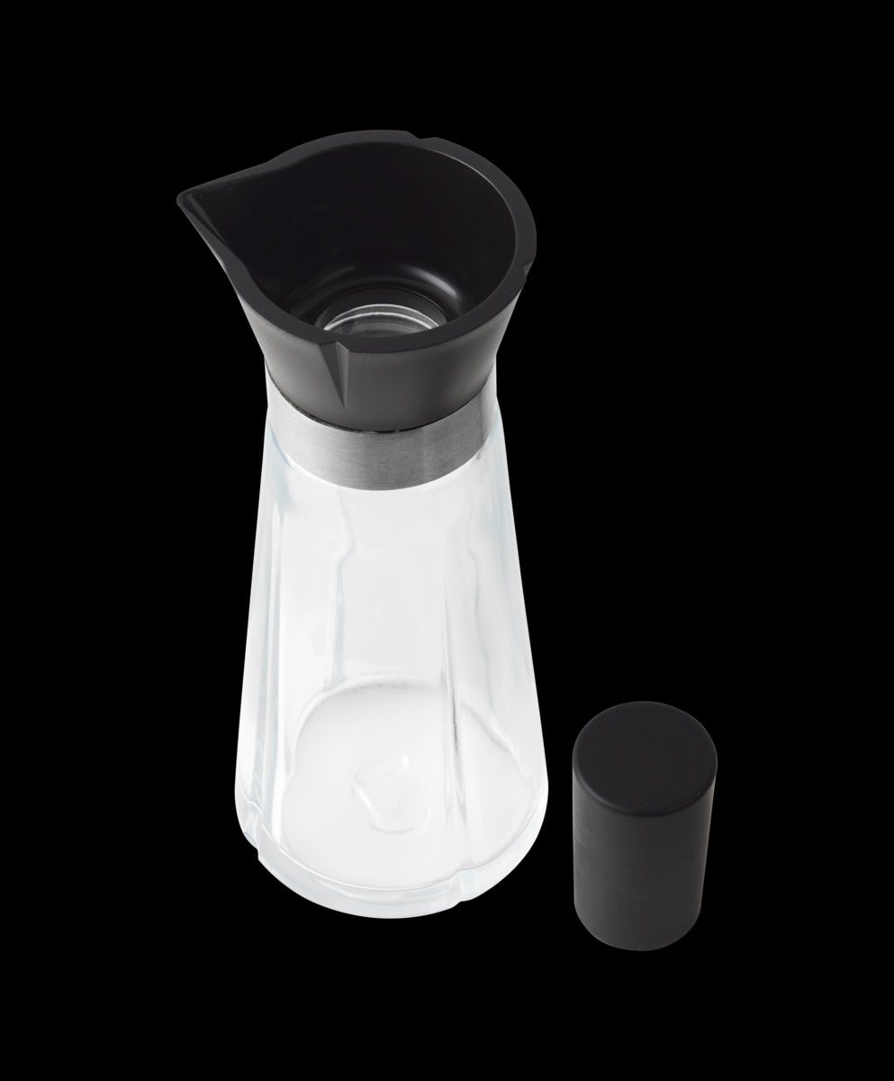 Grand Cru Oil And Vinegar Bottles in Black/Steel