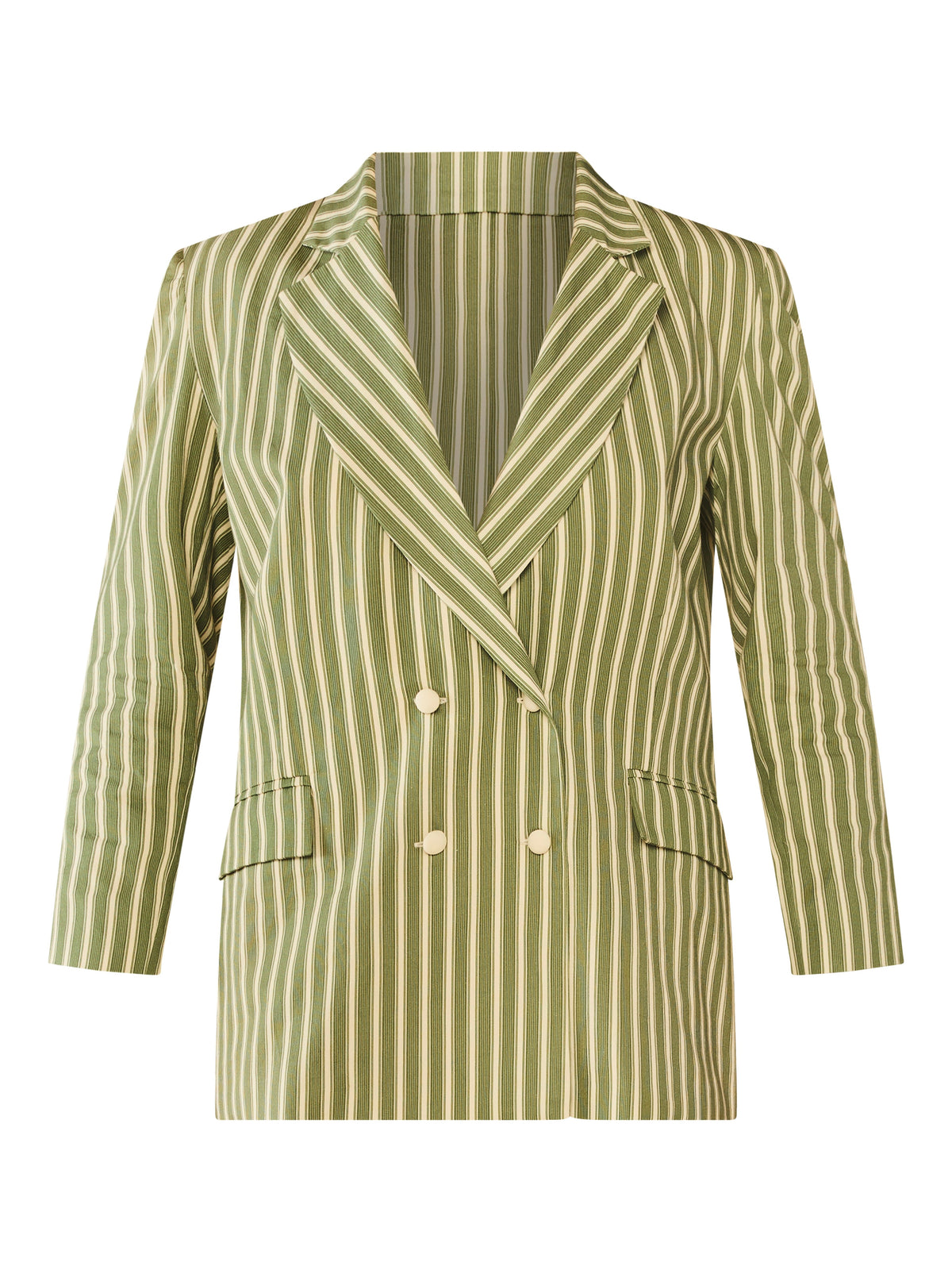 Meredith Blazer in Meadow Stripe