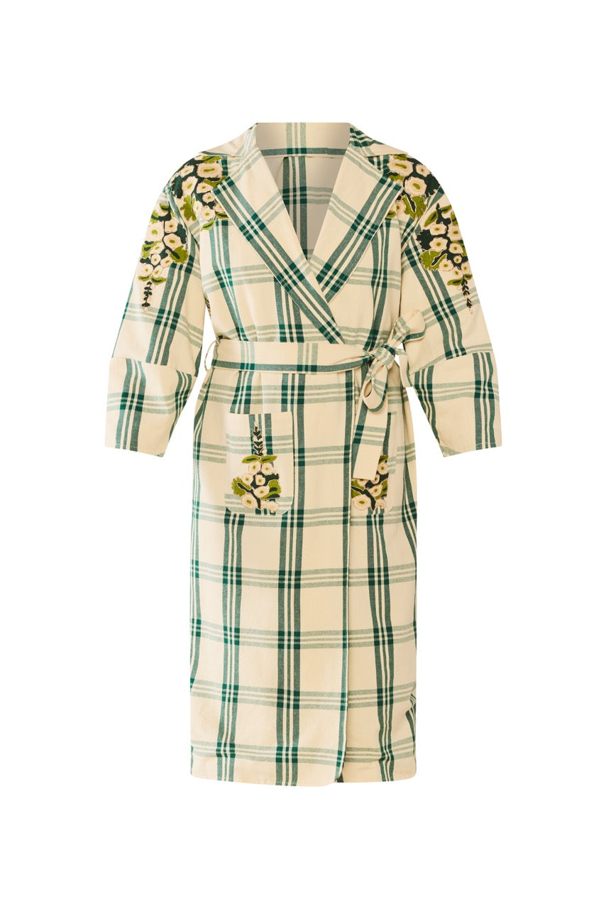 EDDY x Mckenzie Depinto Melly Jacket in Green Plaid & Floral