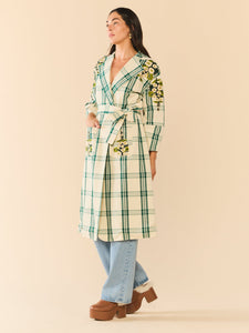 EDDY x Mckenzie Depinto Melly Jacket in Green Plaid & Floral