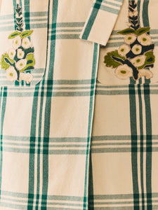 EDDY x Mckenzie Depinto Melly Jacket in Green Plaid & Floral