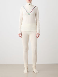 WN x Markarian Zip Up in Cream