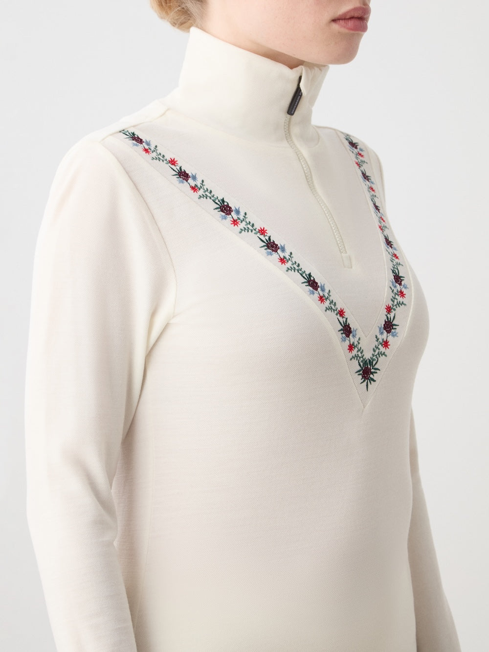 WN x Markarian Zip Up in Cream
