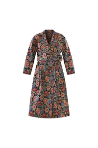 Palak Jacket in Black Rainbow Jacquard