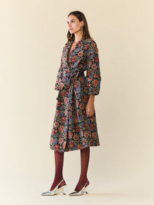 Palak Jacket in Black Rainbow Jacquard