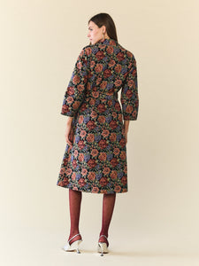 Palak Jacket in Black Rainbow Jacquard