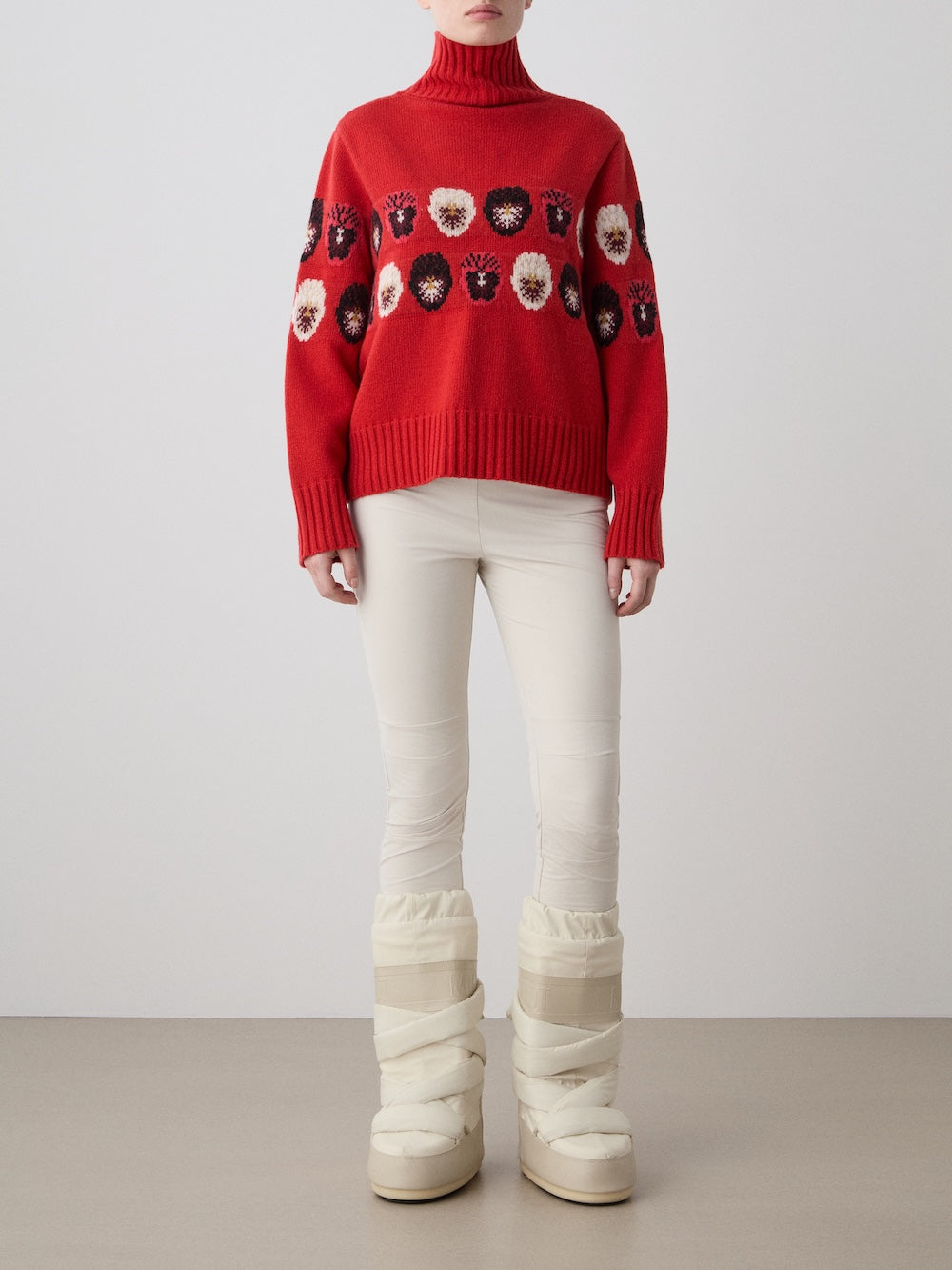WN x Markarian Sweater in Red