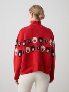WN x Markarian Sweater in Red