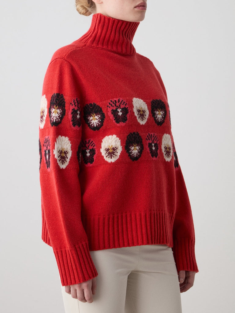 WN x Markarian Sweater in Red