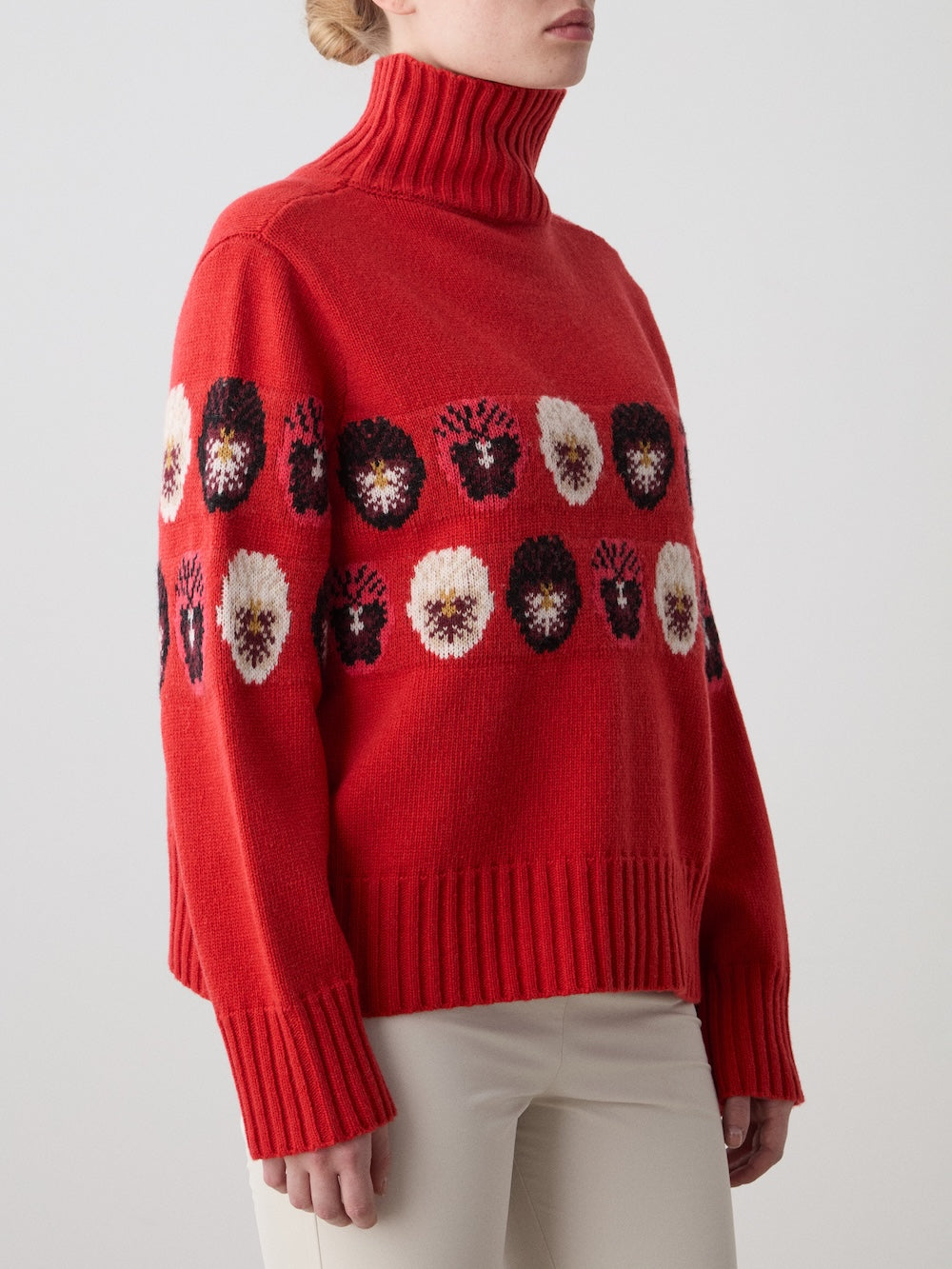 WN x Markarian Sweater in Red