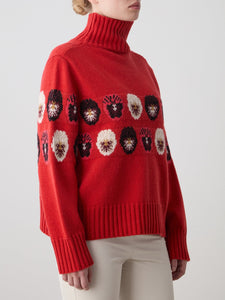 WN x Markarian Sweater in Red
