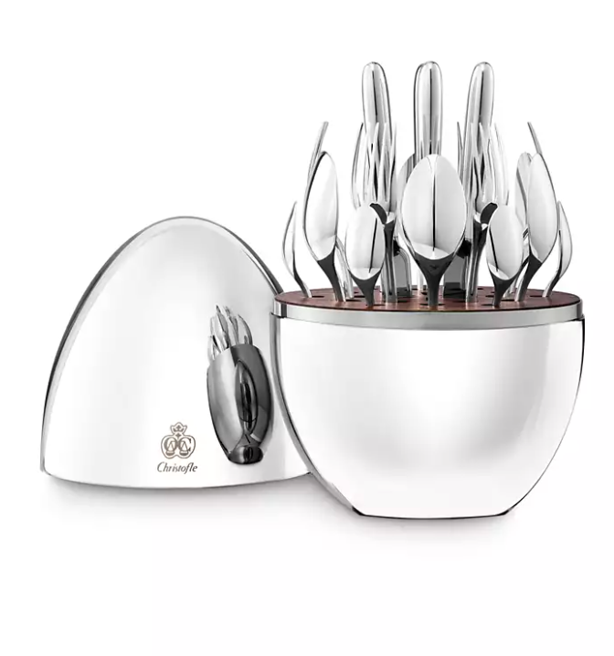 Christofle Mood 24-Piece Flatware Set
