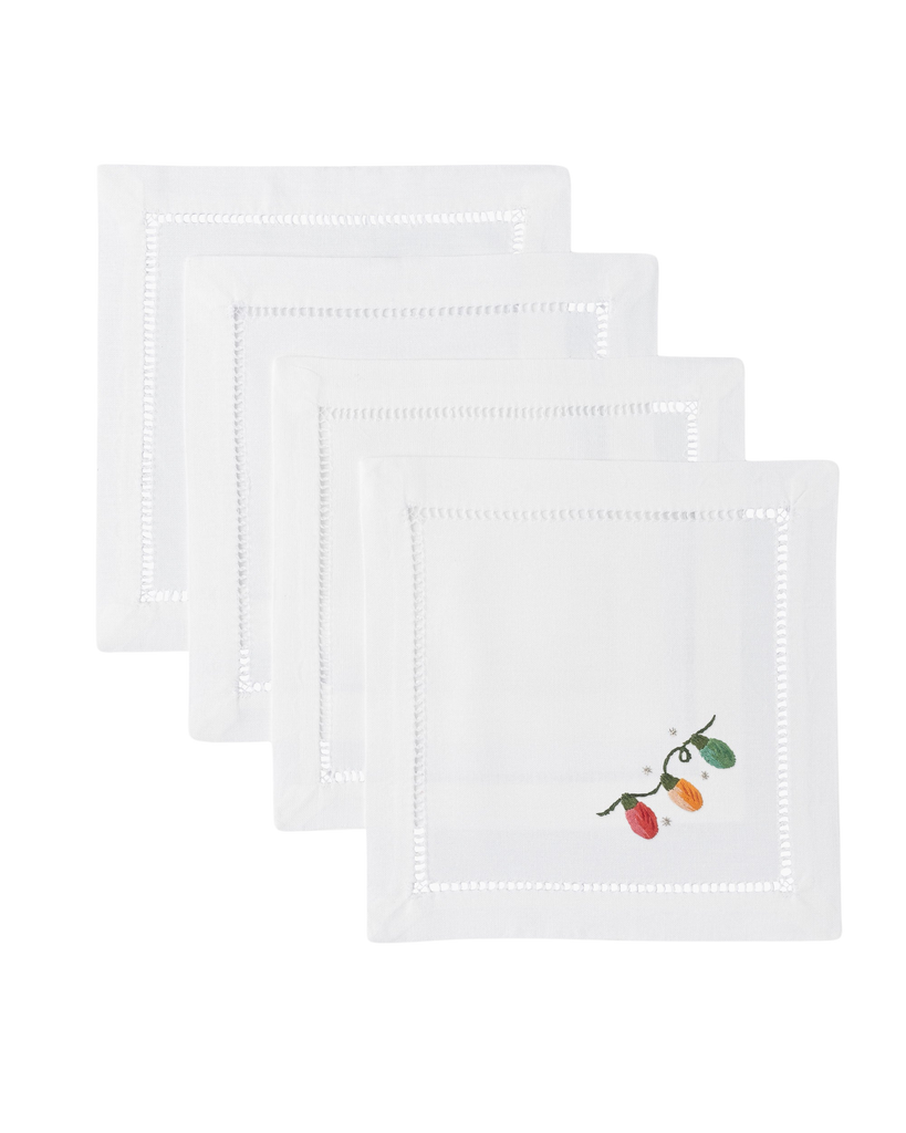 Holiday Lights Cocktail Napkin Set