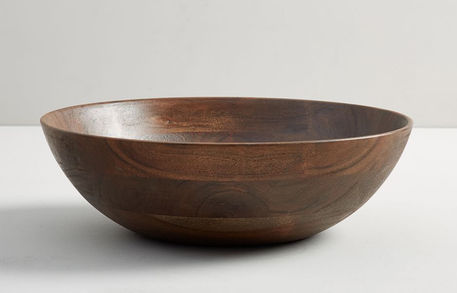 Chateau Wood Handcrafted Salad Bowls