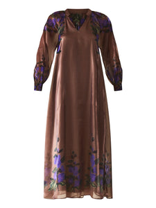 Krista Dress x Larsen McDowell in Espresso