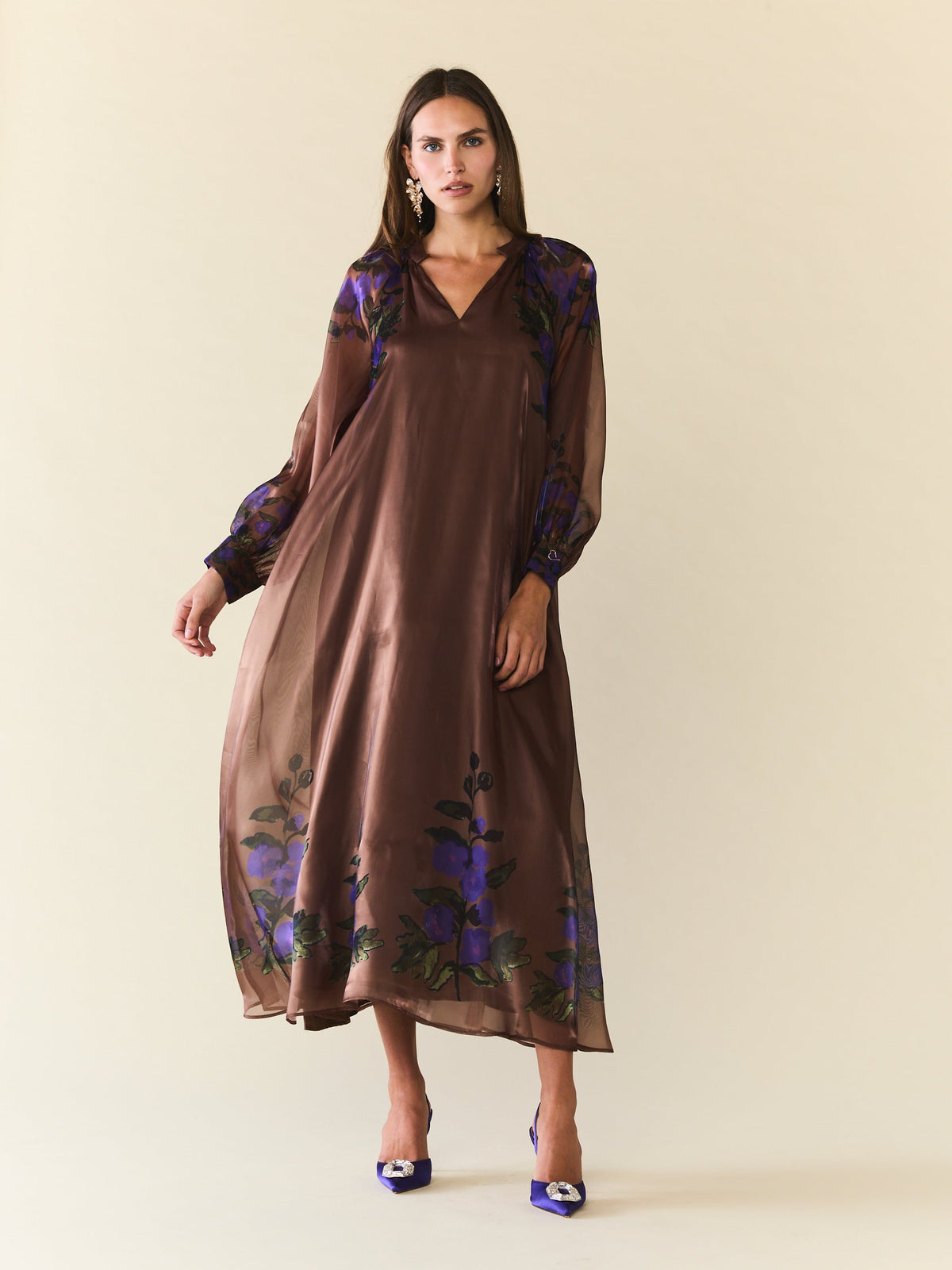 Krista Dress x Larsen McDowell in Espresso