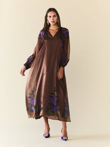 Krista Dress x Larsen McDowell in Espresso