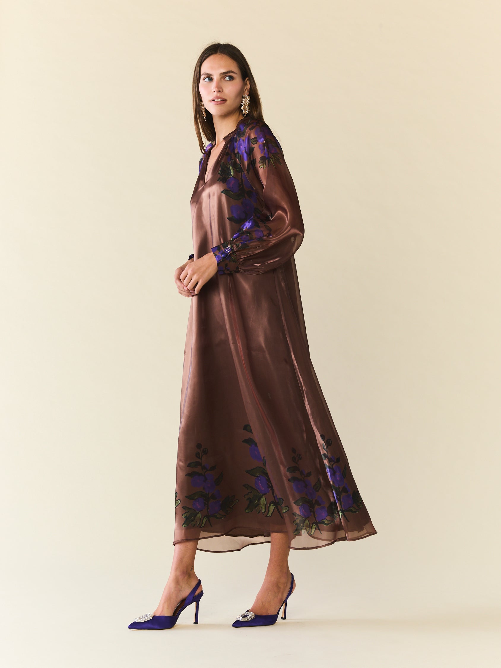 Krista Dress x Larsen McDowell in Espresso | Over The Moon