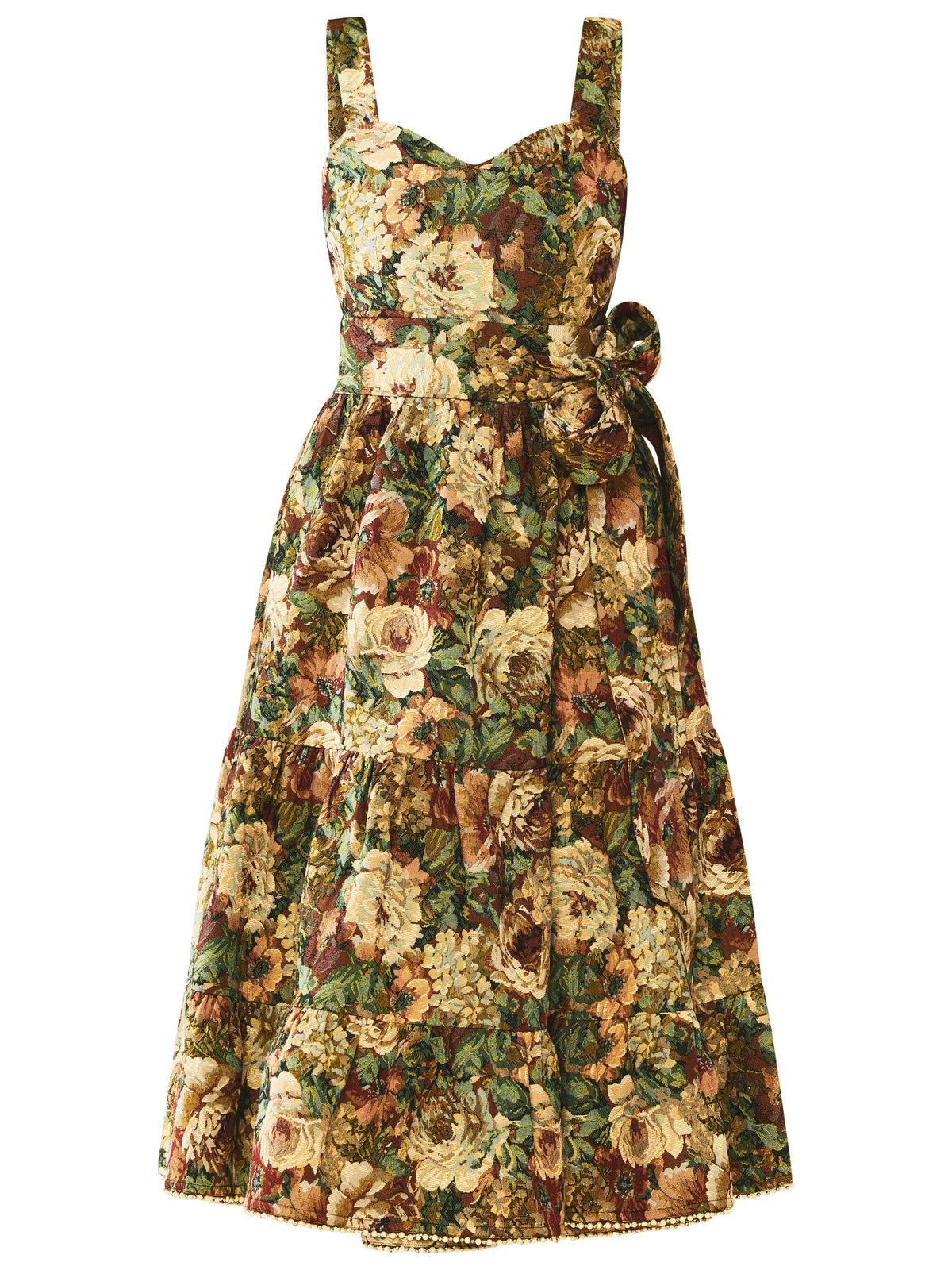 Tracy Set in Flora Floral Jacquard