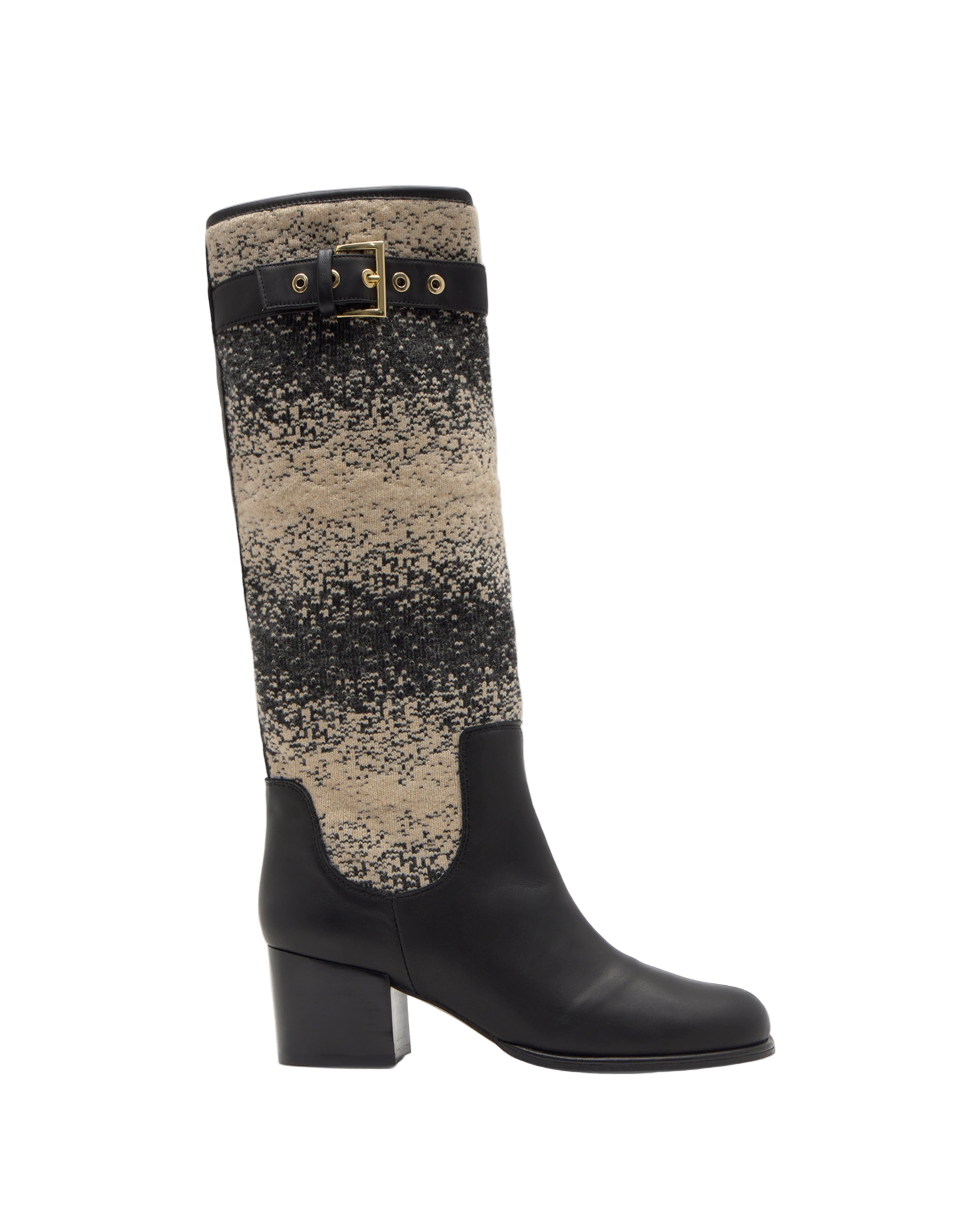 Niebla in Black & Ecru