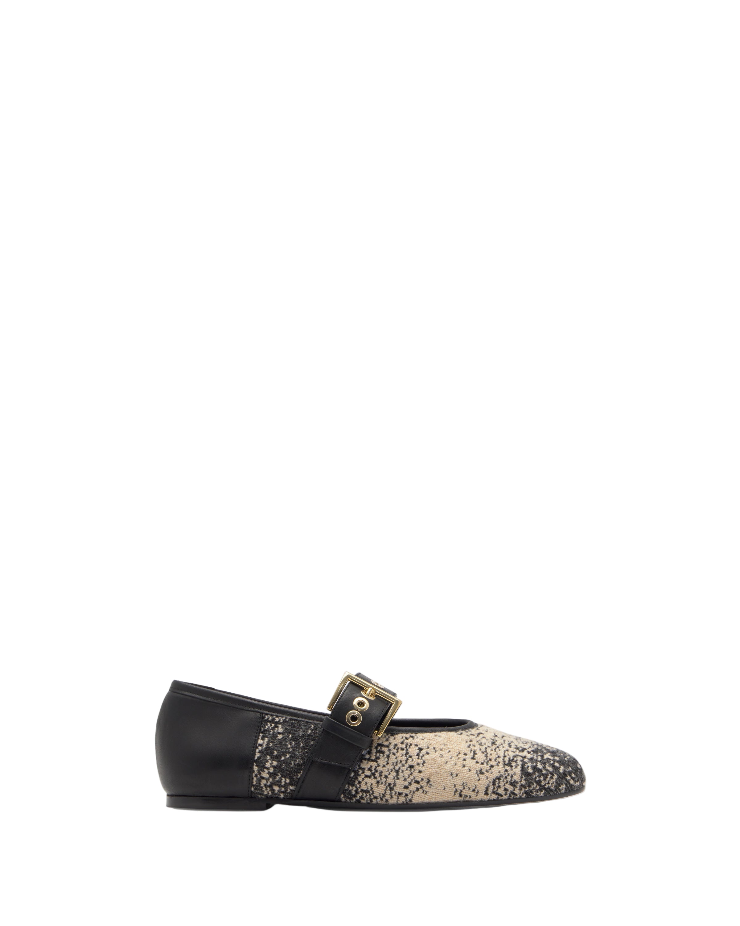 Hermi in Black & Ecru