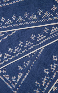 Pedralbes Placemats in Navy, Set of 4