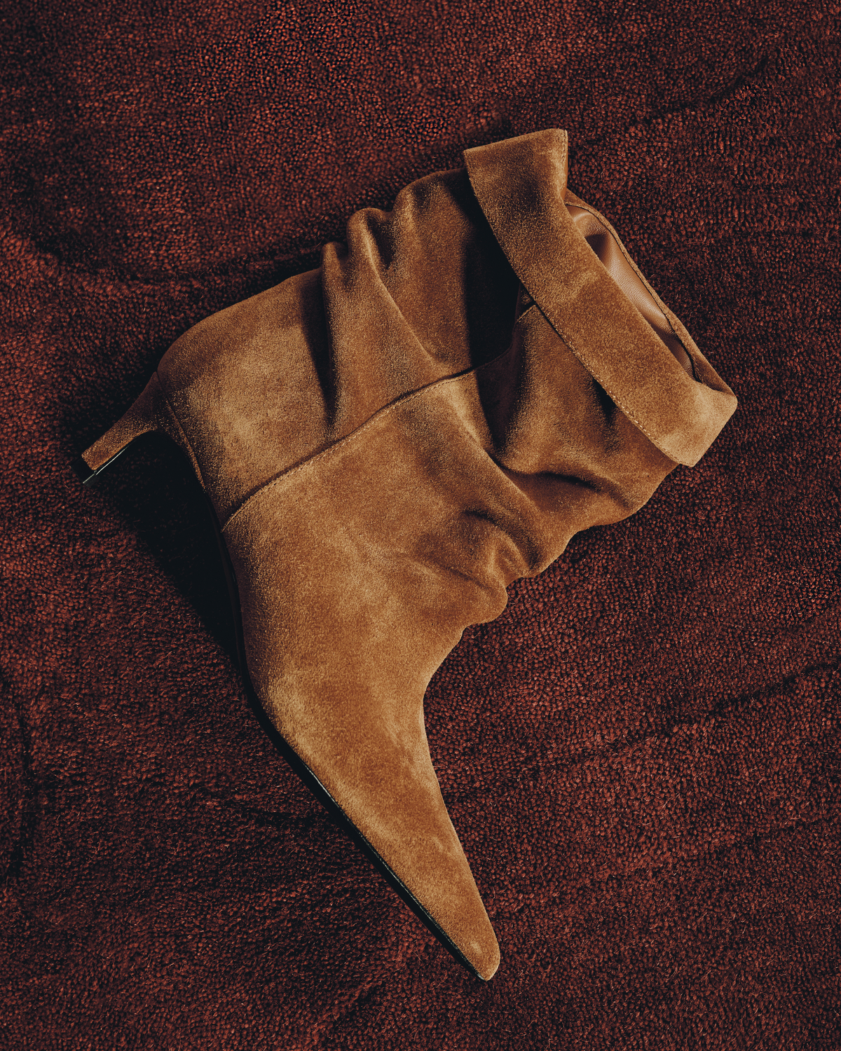 Marty 50 Boot in Tobacco Suede