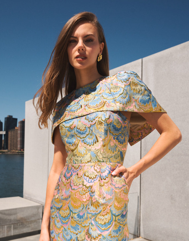 Celine Capelet in Gilded Marble