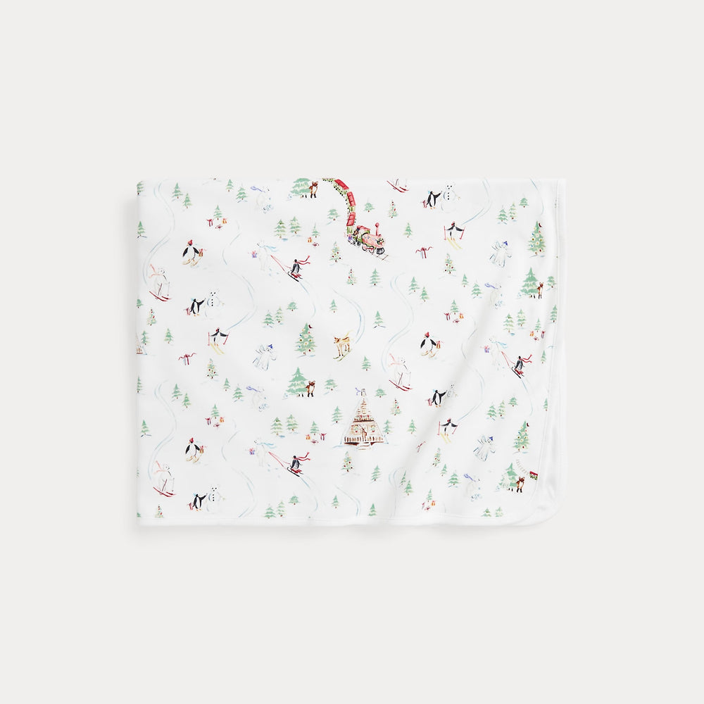 RL Baby x Riley Sheehey Cotton Blanket