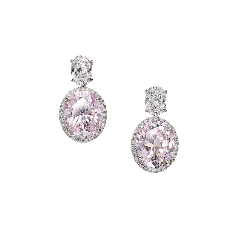 Rose Celestial Halo Earrings