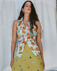 Ari Skirt in Lime Mist