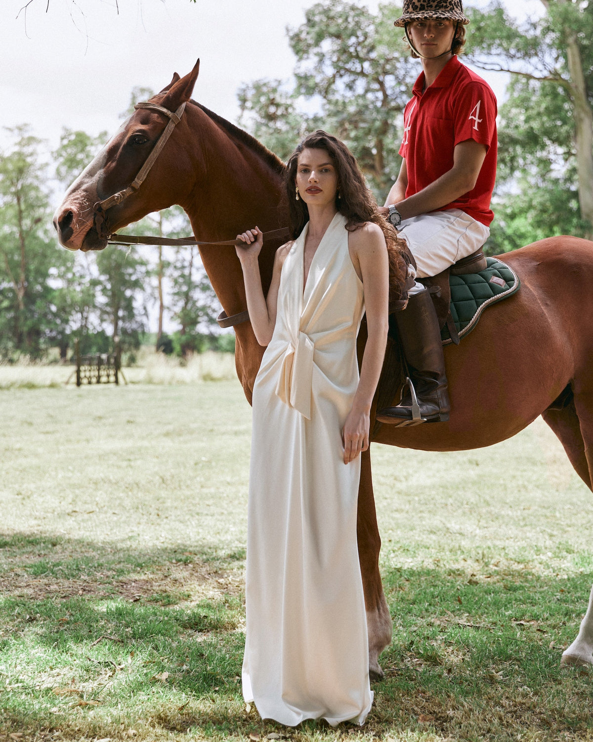 Ava Gown in Milk