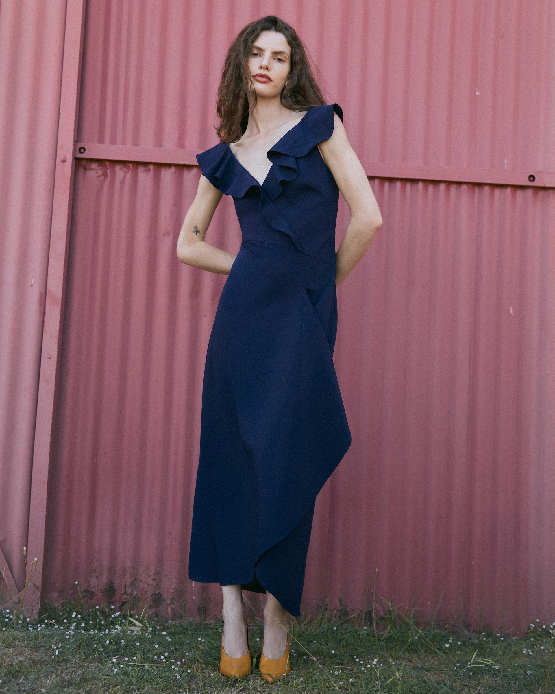 Jessa Dress in Midnight