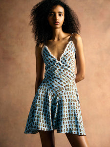 Aristea Sunflower Mini Dress