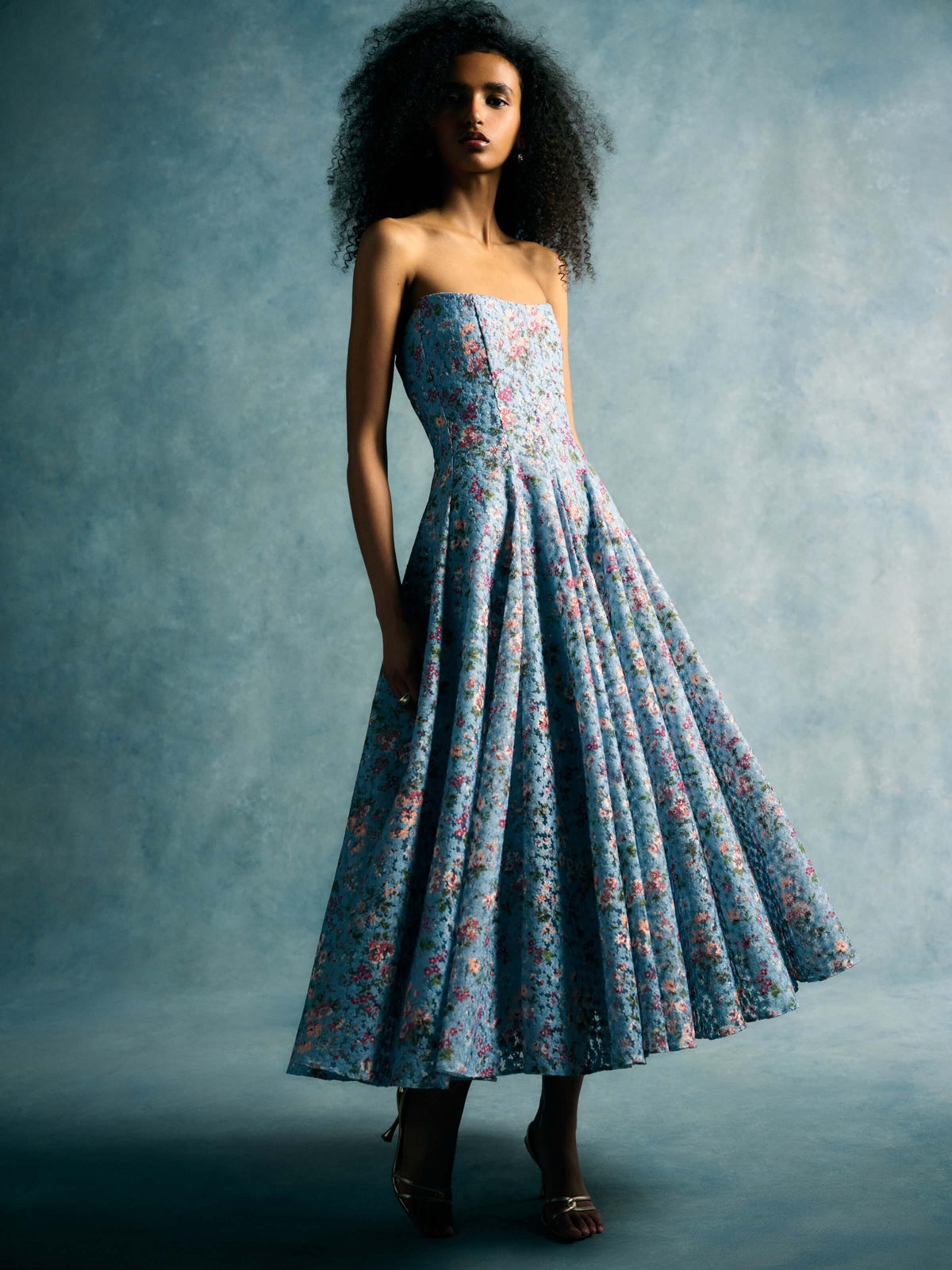 Rousseau Lace Midi Dress