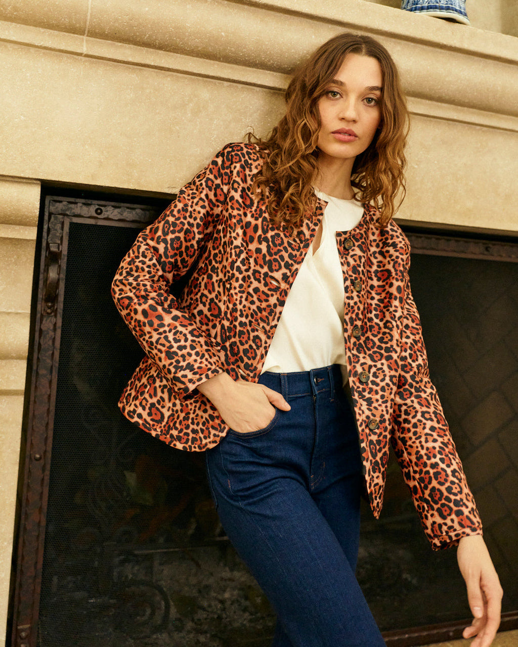 Vivienne Jacket in Leopard