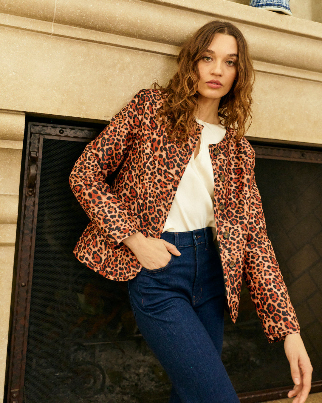 Vivienne Jacket in Leopard