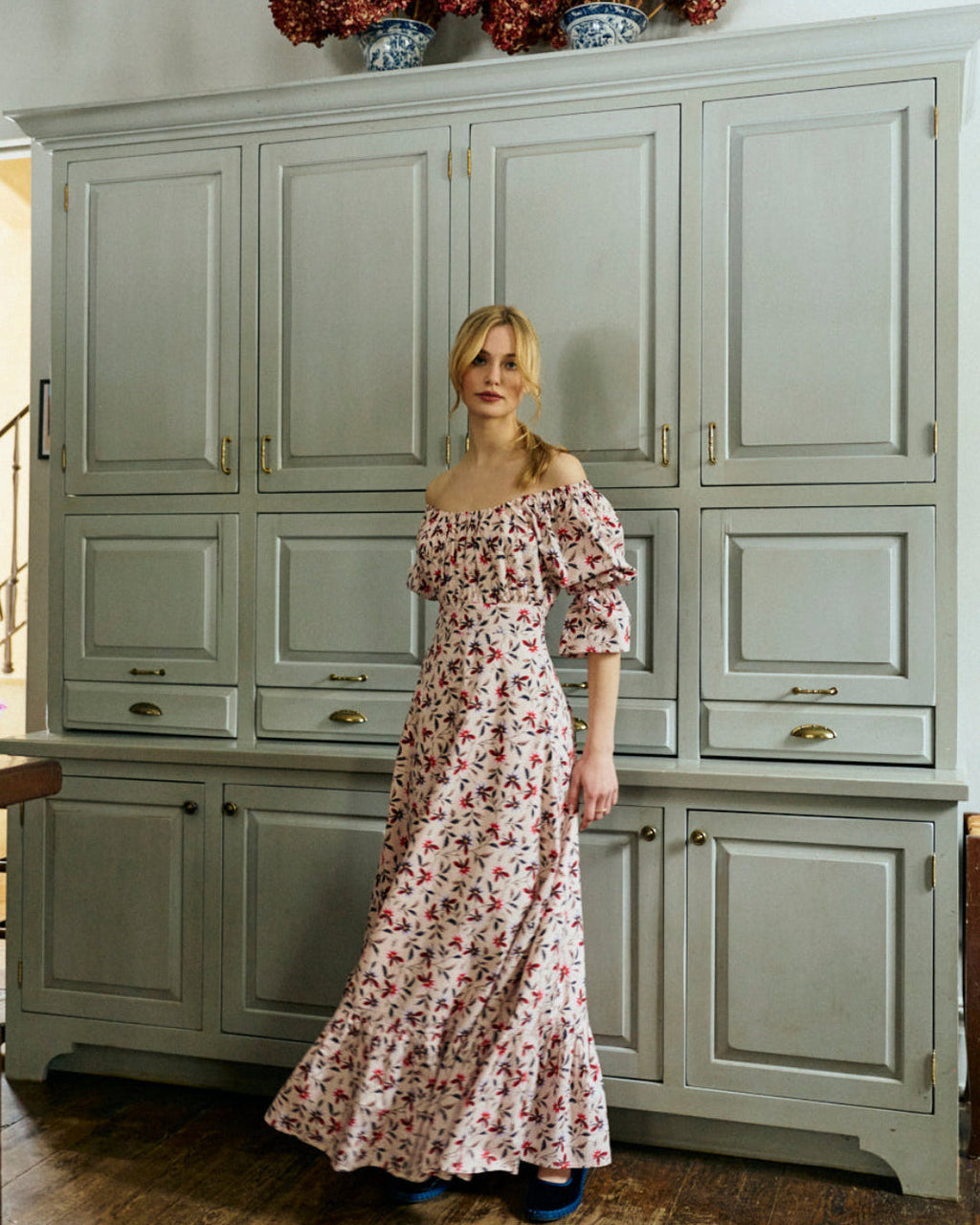 Meryl Dress in Winter Bloom