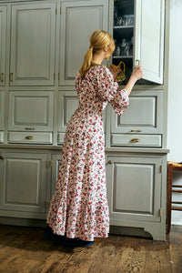 Meryl Dress in Winter Bloom