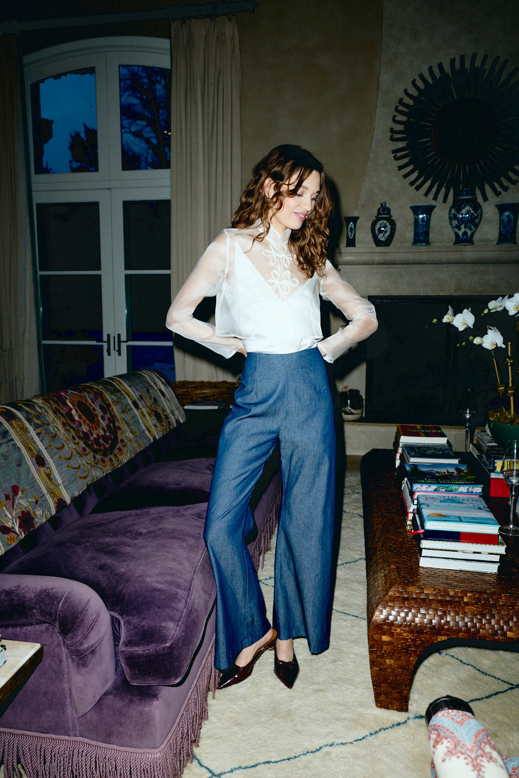 Juliet Chaquet In Blanche