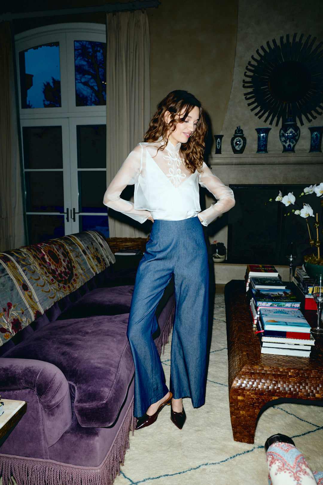 Juliet Chaquet In Blanche