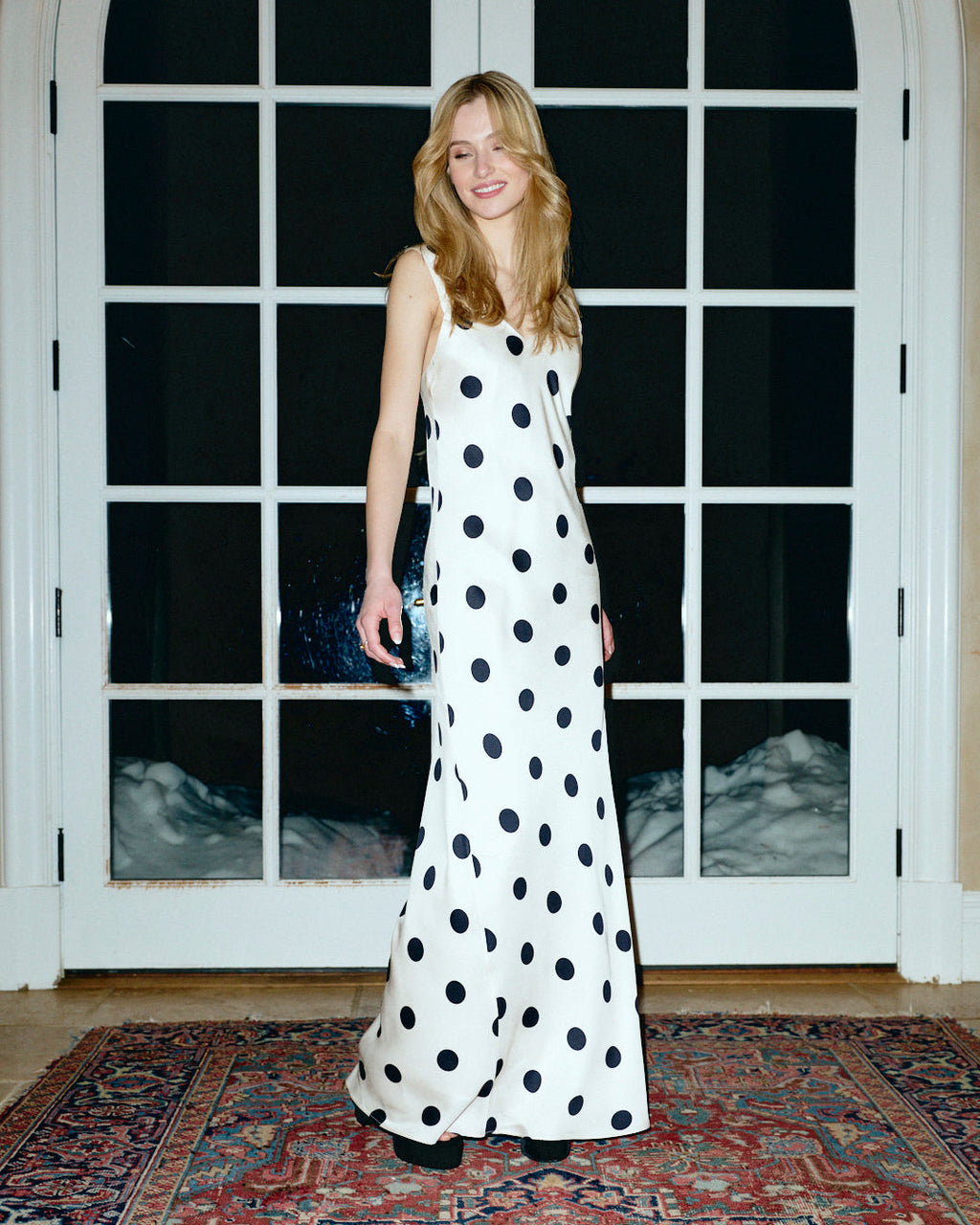 Margaret Dress in Polka Dot