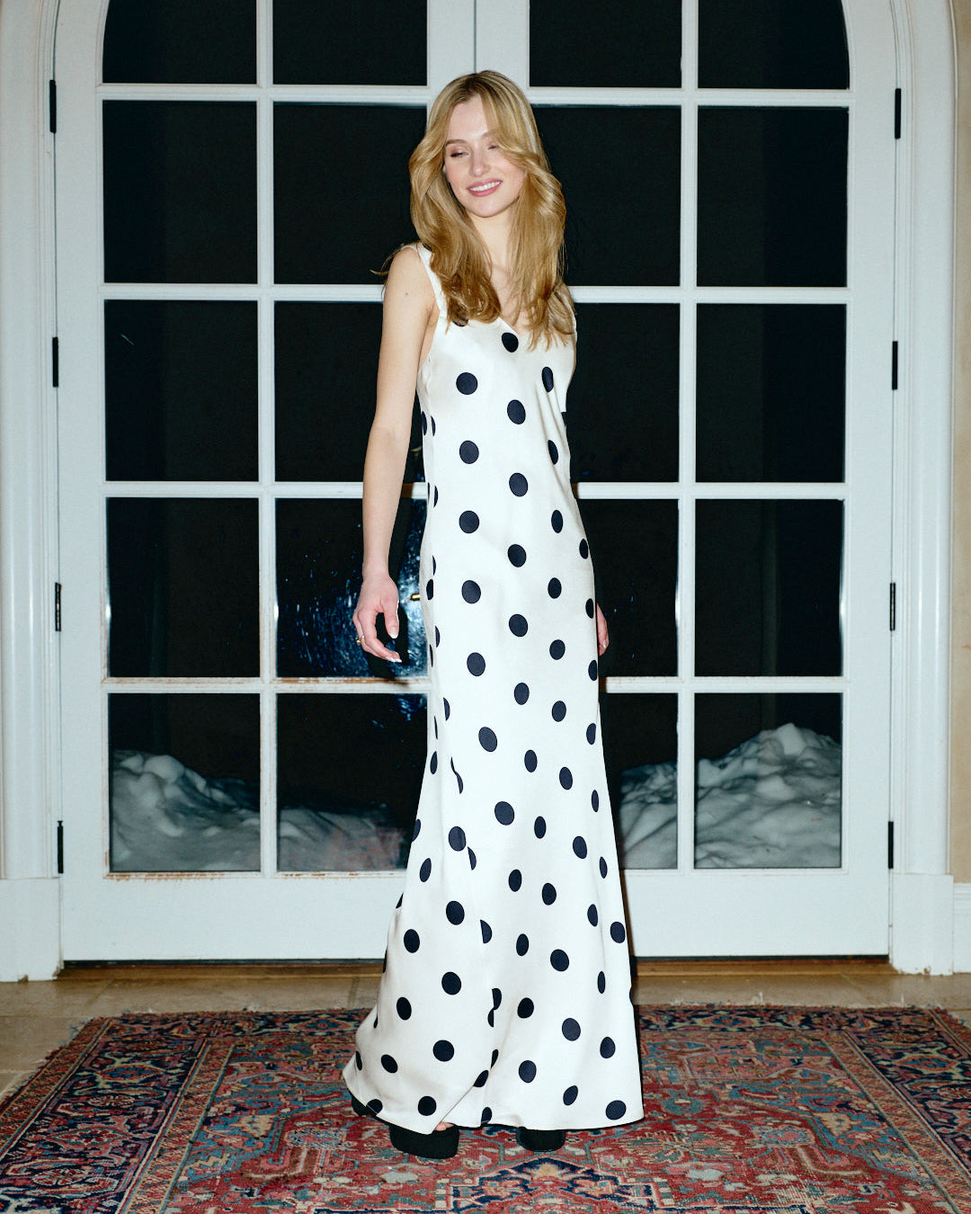 Margaret Dress in Polka Dot