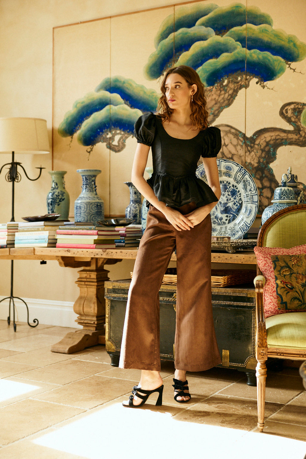 Libby Pant in Cocoa