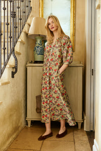 Frankie Dress in Jardin d'Automne
