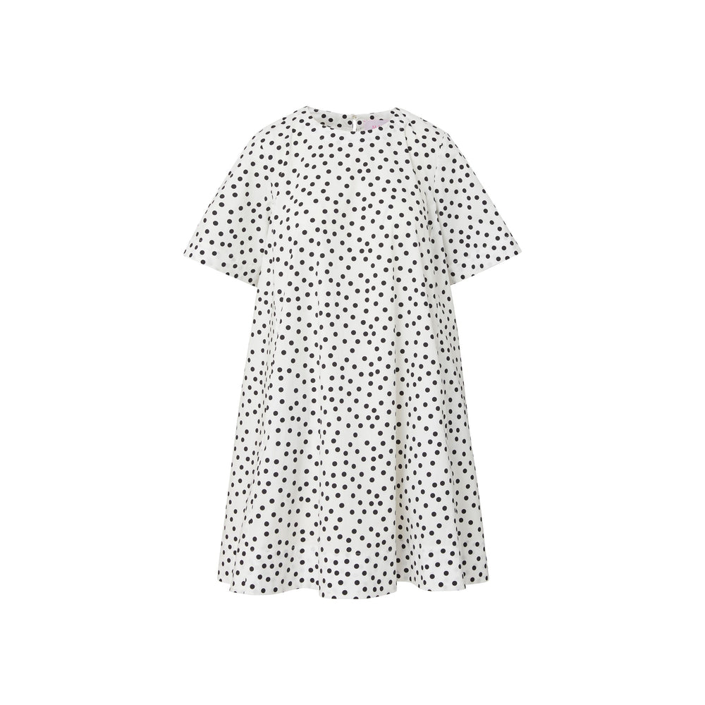Lucy Dress in Mini Dancing Dot
