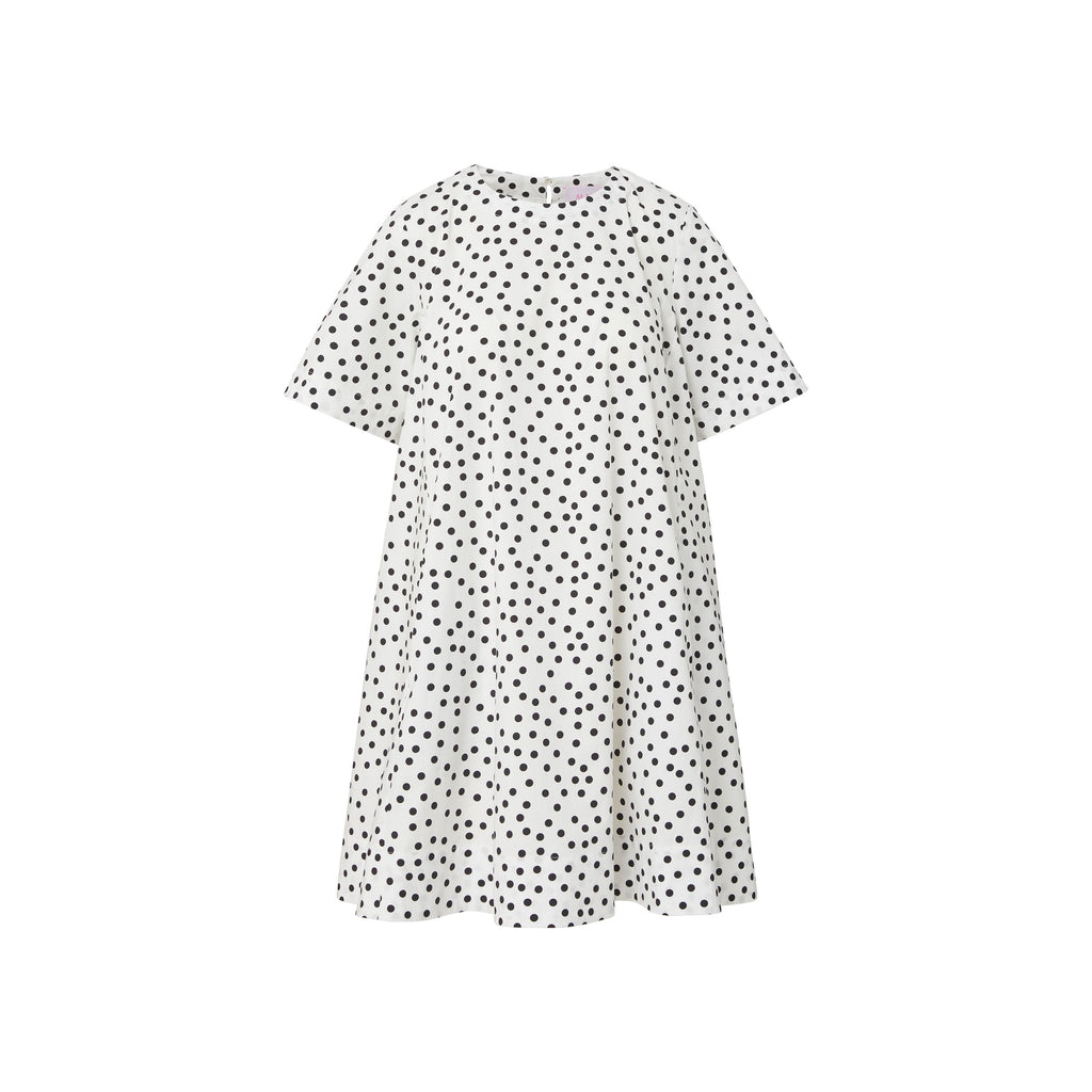 lucy dress in mini dancing dot